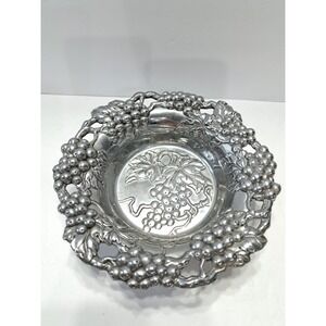 Arthur Court Grapes‎ Pattern Wine Bottle Caddy Holder 1995